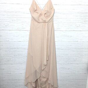 NEW Jenny Packham Gown Blush Pink Full Length style JP1006 size 6